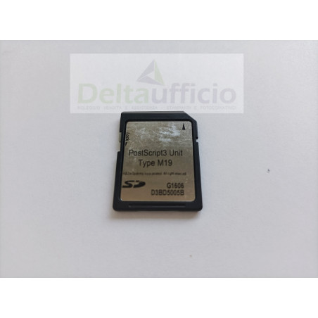 SCHEDA SD POSTSCRIPT UNIT TYPE M19 D3BD5005B Ricoh MP C2004-C2504-C3004-C3504-C4504-C5504-C6004