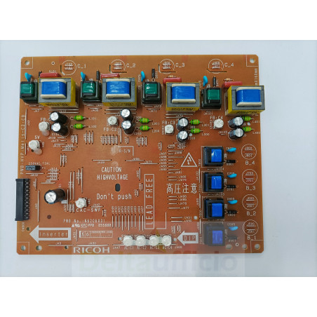 POWER PACK CBH SCHEDA ALTA TENSIONE cod. AZ320216 Ricoh MP C3504 EX