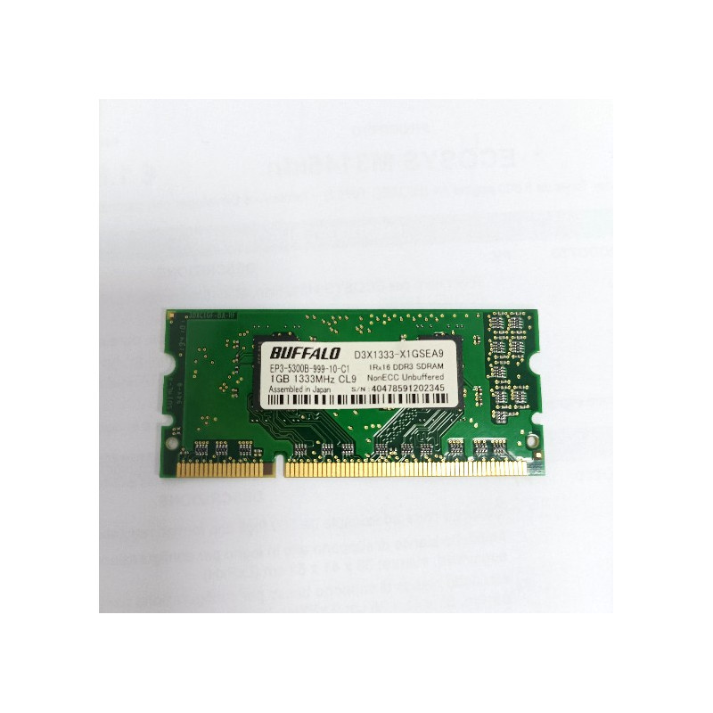 MEMORIA DA 1 GB PER KYOCERA M3645IDN MD3-1024MB